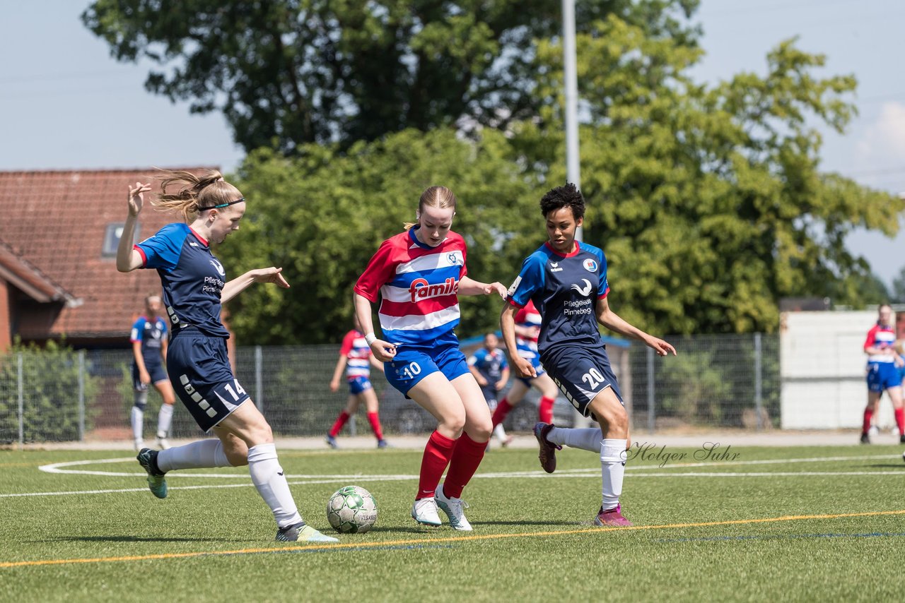 Bild 230 - wBJ Holsatia Elmshorn - VfL Pinneberg : Ergebnis: 1:4